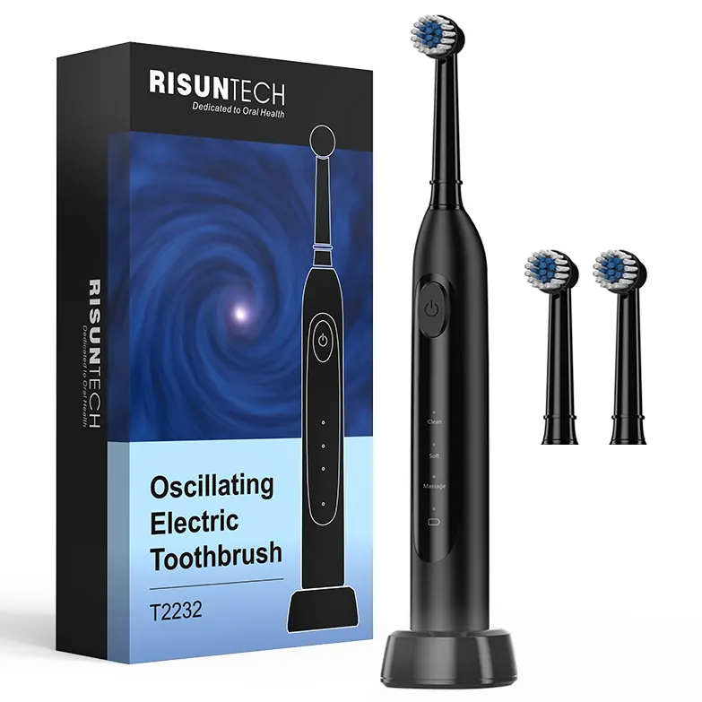 Oral Dental B Reinigung 360 Rotierender Rundkopf Spin Sonic Electric Zahnbürste OEM Private Label Smart Electric Zahnbürste