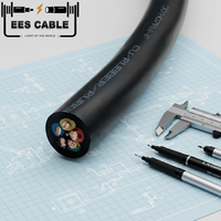 Câble d'alimentation isolé en caoutchouc EPM 5G10 FG16(O)R16 600/1000V avec gaine en PVC pour installations industrielles et de bâtiment
