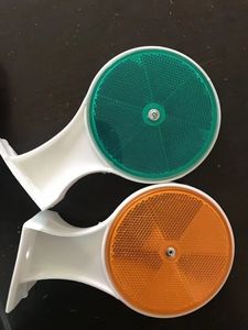 Придорожные напоминания, отмеченные круговыми контурами, отражатель ограждения для безопасности дорожного движения - Product Image 6