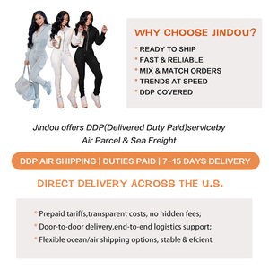 Completo Set 2 Pezzi <span class=keywords><strong>Donna</strong></span>: Giacca <span class=keywords><strong>Sportiva</strong></span> Casual Personalizzata e <span class=keywords><strong>Pantaloni</strong></span> Cargo Multitasche - Nuovi Arrivi 2026 - Product Image 3