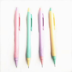 Crayons mécaniques personnalisés longue durée pour filles, corps coloré, rechargeables, mine 0,5/0,7 mm, option mine 2,0 mm, ne bavent pas, effaçables proprement - Product Image 1