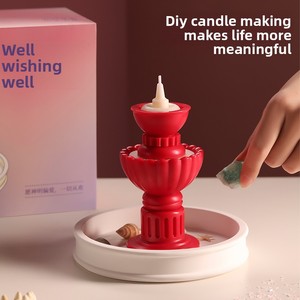 Coffret Cadeau de Bougies d'Aromathérapie en Cire de Soja Semi-Artisanales en Forme d'Alien Jeunesse <span class=keywords><strong>Fontaine</strong></span> à Vœux pour la Saint-Valentin, Noël et Anniversaires - Product Image 2