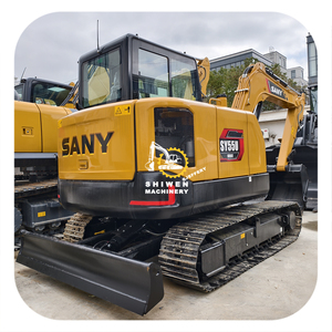 Mini-excavatrice SANY SY55U de haute qualité, engin de construction avec moteur V2607, excavatrice d'occasion SANY SY55 SY60 SY70 à vendre - Product Image 1