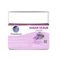 Gommage pour les pieds au beurre de karité avec logo personnalisé OEM soins de la peau gommage corporel exfoliant en profondeur spa corporel pour les pieds gommage au sucre pour pédicure