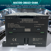 CPU SIMATIC S7-200 CN 226-CN de Siemens, Nueva y Original, CPU Compacta, Controlador de Programación PLC 6ES7216-2BD23-0XB8