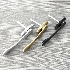 Manija para Ventana Abatible de Aleación de Zinc, Manija para Puerta Plegable de Acero Inoxidable Resistente al Óxido, Diseño Plano y Delgado, Manija para Ventana con Mosquitera - Product Image 3