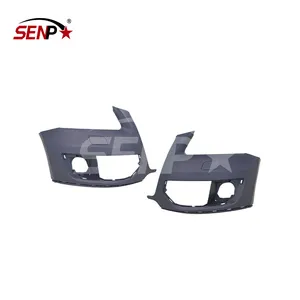 SENPEI Auto Body Parts Bumper Cover Fascia Set For 2009 2010 2011 2012 Audi Q5 Front Left Right Primed 8R0807108AGRU,8R0807107AGRU