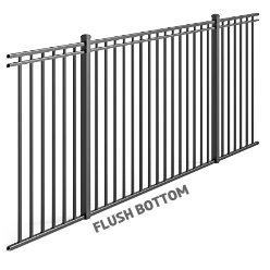 Giá Có Thể Thép Rèn Sắt Racked Hàng Rào Bảng Điều Chỉnh Trang Trí Hồ Bơi Hàng Rào Nhôm picket Độ Dốc Có Thể Điều Chỉnh Hàng Rào Vườn - Product Image 6