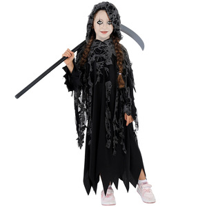 Disfraz de Grim Reaper para Niños, Disfraz de Halloween para Niños de 8 a 13 Años con Accesorio de Guadaña, Disfraz para Actuaciones - Product Image 4