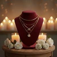 Collier à perles irrégulières superposées sexy 2025, collier à pendentif en coquille de conque dorée à plusieurs niveaux pour femmes, bijoux de plage, cadeau