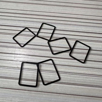 Joints carrés en caoutchouc souple personnalisables avec résistance à haute température Options EPDM Foam/PVC