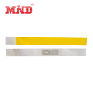 สายรัดข้อมือ <span class=keywords><strong>RFID</strong></span> งานกิจกรรมกระดาษ Tyvek กันน้ำพิมพ์ลายแบบใช้แล้วทิ้ง - Product Image 5