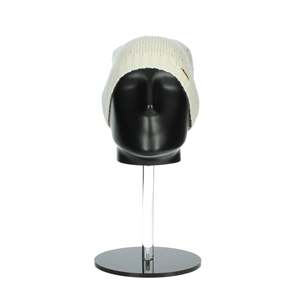 Bonnet en tricot crème pour femme, chaud et confortable pour l'hiver - Product Image 1
