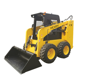 Hot Selling Mini Crawler Wheel <b>Stand</b> on Type Skid Steer Loader - Product Image 3