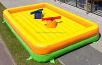 Nouveau design gonflable videur maison gladiateur jeu gonflable jeux d'eau gladiateur