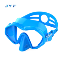 Masque de plongée ergonomique de bonne qualité JYF pour adultes, lunettes de plongée avec tuba