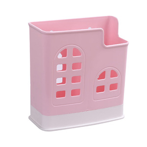 Plastic PP Double Compartment Cutlery Holder With Drainage For Kitchen Storage - Product Image 5