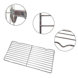 Hỗ trợ tùy chỉnh cấp thực phẩm khay nướng làm mát giá thoát nước giá BBQ lưới khay nướng phụ kiện - Product Image 1