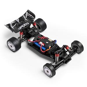 Voiture de course électrique Wltoys SJY-244016 1/24 à deux roues motrices, mini voiture RC de drift haute vitesse avec lumières LED, jouets - Product Image 3
