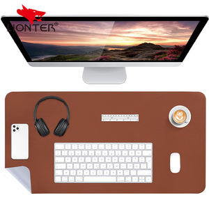 Кофейный высококачественный коврик для мыши из натуральной кожи для ноутбука - Product Image 5