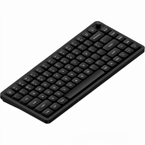 Nuphy Air75 V3 Hot Swappable Wireless Mechanical Keyboard 101 Keys 75% Custom Low Profile Aluminum Knob RGB BacklitSupport