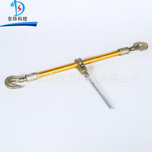 Tendeur à double rainure en alliage d'aluminium et en acier, pince pour fil électrique pour pièces de transmission de puissance - Product Image 5