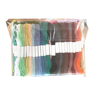 Nouvelle arrivée 50/120/140 couleurs Arc-En-Ciel Couleur <span class=keywords><strong>fil</strong></span> à Broder Point De Croix Fils - Product Image 2