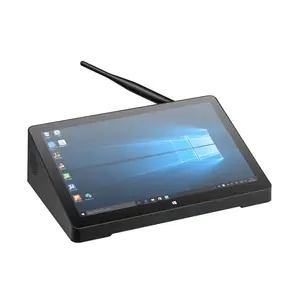 Win 10 tela de toque para computador tablet caixa industrial PC mini PC 8gb com Rs232