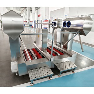 Machine de nettoyage de bottes électrique multifonctionnelle à double voie, laveuse industrielle de bottes pour l'abattage et la transformation de la viande, Nouveau - Product Image 5