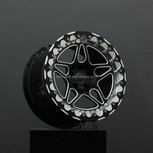 Ruedas de carreras de arrastre de 17 pulgadas y 18 pulgadas, ruedas forjadas Beadlock para <span class=keywords><strong>BMW</strong></span> M2 M3 M4 M5 F20 F30 F32 F36 F40 F90 E90 E70 5x112 <span class=keywords><strong>5X</strong></span> 114,3 - Product Image 3