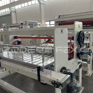 Máquina para fabricar toallas de papel plegables V de 7 líneas de alta velocidad