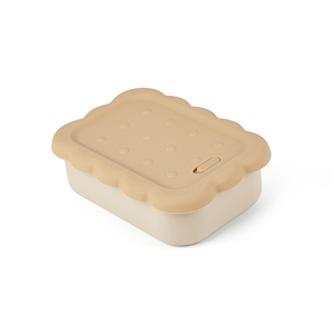 Boîte à lunch réutilisable, étanche, micro-ondable, non toxique, sans BPA, 100% silicone de qualité alimentaire - Product Image 1