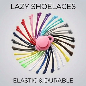 <span class=keywords><strong>Lacets</strong></span> ronds en nylon à verrouillage rapide, élastiques, <span class=keywords><strong>sans</strong></span> nœuds, très extensibles, imperméables, pour chaussures de course, baskets de sport pour enfants - Product Image 1