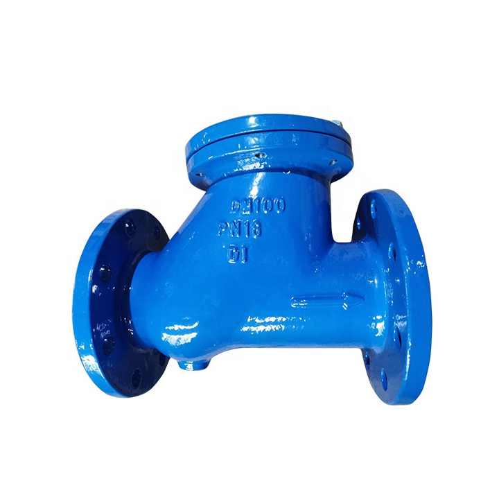 Ductile Cast Iron DN100 PN16 DI Flanged ball check valve