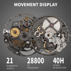 Movimiento Mecánico Automático Premium Miyota 9015 Personalizado, de Alta Precisión, Ultrafino, Esqueleto - Product Image 4