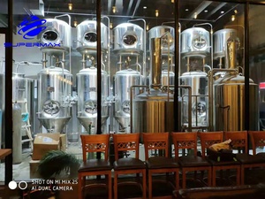 Direct Fire Gas Heated 300L Micro Brewery Equipment 3 Vessel <span class=keywords><strong>Nano</strong></span> Brewery a la venta para 1000L 1500L 5000L - Product Image 5
