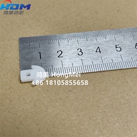 Duobi Rapier Loom Pièces détachées Stau bli Dob Petit clou à motifs Clou en plastique blanc pour machine textile