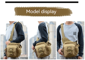 Bolsa táctica para el pecho para hombre, bandolera de tela Oxford 900D, para senderismo y caza, riñonera duradera para actividades al aire libre - Product Image 3