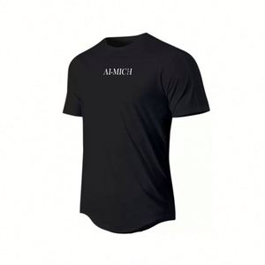 Design Custom High Quality 180gsm Oem Brand Logo Custom Printing <b>T</b>-shirt 100% Cotton Unisex Men <b>T</b> Shirts - Product Image 3