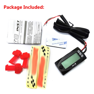 <span class=keywords><strong>MINI</strong></span> thermomètre numérique 3 en 1, voltmètre, LED, jauge de température, étanche, universel, pour <span class=keywords><strong>moto</strong></span> - Product Image 5