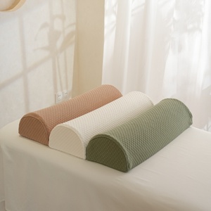 หมอนหนุนดวงจันทร์ครึ่งดวงขนาดใหญ่2ชิ้นสำหรับขาโต๊ะนวดร้านเสริมสวยเบาะรองศีรษะสำหรับเดินทางเบาะรองศีรษะ - Product Image 5