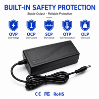 Adaptateur secteur CE FCC de bureau DC 15V 4A 60W, adaptateur d'alimentation AC DC pour caméra CCTV, commutateur réseau, équipement de sécurité