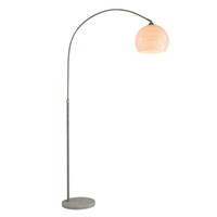 Lampe sur pied longue au design nordique moderne, lumière chaude, lumière froide, lampe sur pied en métal LED pour coin de salon