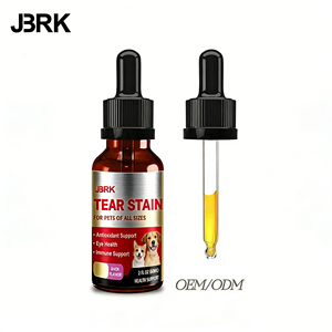 Dung dịch nhỏ mắt ODM Tear Stain Drops an toàn cho thú cưng có lông trắng và lông sáng màu, chăm sóc sức khỏe thú cưng & thực phẩm bổ sung dạng nhỏ giọt cho chó và mèo, 60ml - Product Image 2