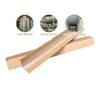 Protections d'angle en carton en forme de L pour l'emballage de charges lourdes et de machines