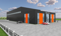 Edificio Prefabricado con Estructura de Acero Innovadora Diseñado para Mejorar la Eficiencia de Construcción en la Expansión de Almacenes y Fábricas