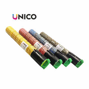 Cartouche de toner UNICO pour <span class=keywords><strong>imprimante</strong></span> laser rotative Gestetner MP C2030 C2050 C2530 C2550 C2051 C2551 <span class=keywords><strong>Nashuatec</strong></span> Rex - Product Image 1