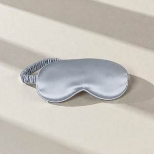 Masque de sommeil 100% soie pour homme et femme avec bandeau réglable, masque de sommeil pleine taille pour toute la nuit, voyage et sieste - Product Image 4