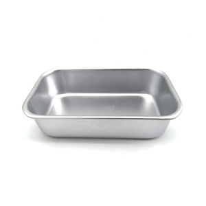 Rectangle Aluminum Metal Cake Baking Pan Brownie <strong>Cheesecake</strong> <strong>Sponge</strong> Cake Baking Tin Mold Cake Tools - Product Image 5