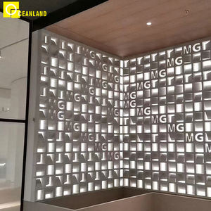 Materiale da costruzione all'aperto hotel scritta parola mattonelle del <span class=keywords><strong>muro</strong></span> argilla mattone cavo - Product Image 4